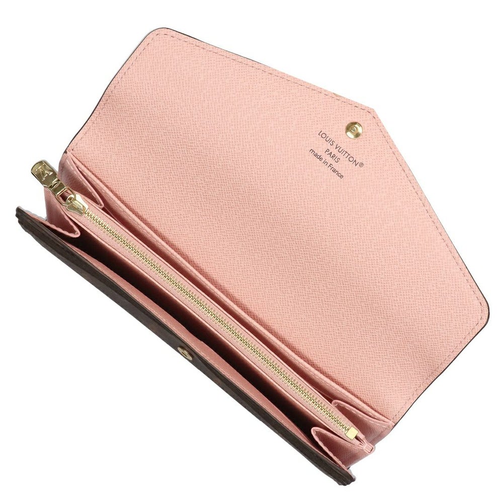 ルイヴィトン LOUIS VUITTON 長財布 フラップ財布 モノグラム M62235 ポルトフォイユ･サラ ローズバレリーヌ