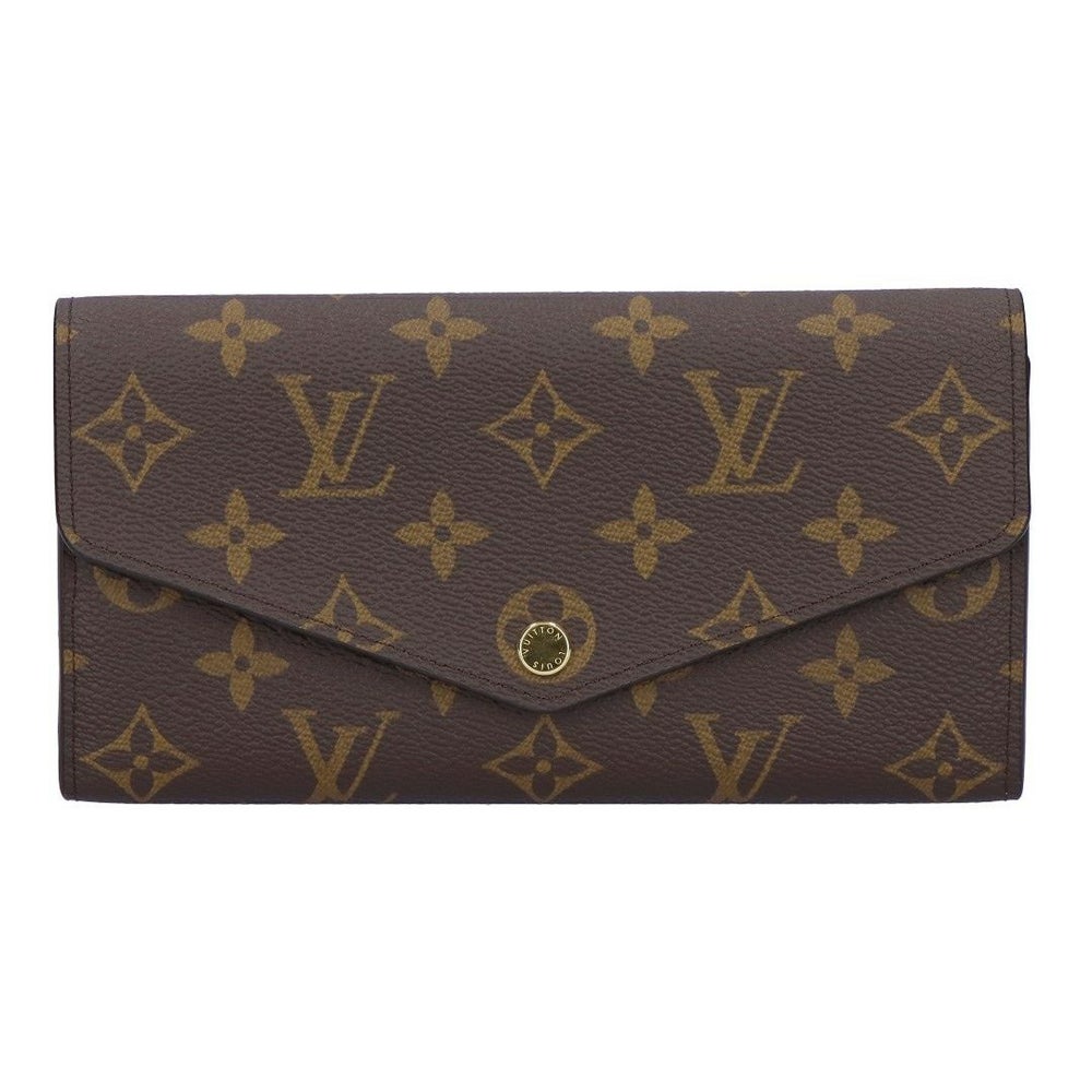 ルイヴィトン LOUIS VUITTON 長財布 フラップ財布 モノグラム M62235 ポルトフォイユ･サラ ローズバレリーヌ