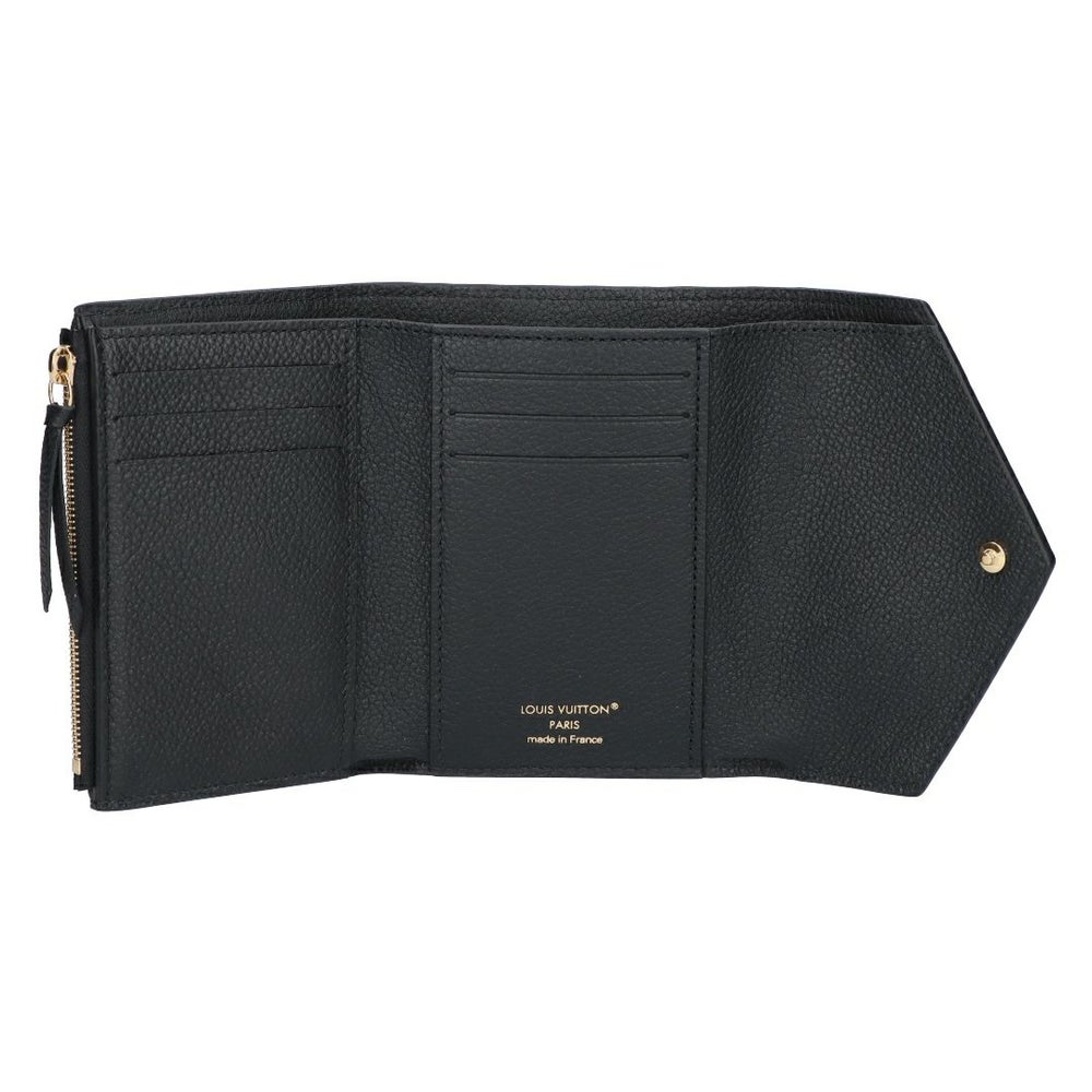 ルイヴィトン LOUIS VUITTON 折財布 三つ折り財布 アンプラント M64060 ポルトフォイユ･ヴィクトリーヌ ノワール