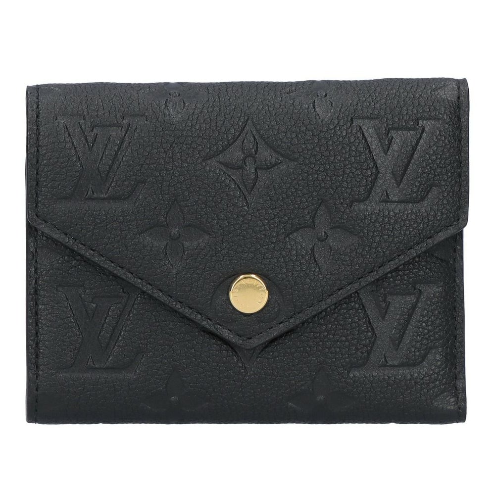 ルイヴィトン LOUIS VUITTON 折財布 三つ折り財布 アンプラント M64060 ポルトフォイユ･ヴィクトリーヌ ノワール