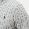 ポロ ラルフローレン POLO RALPH LAUREN メンズ ボーイズライン ニット セーター ハーフジップ プルオーバー ケーブルニット コットンニット 323868894