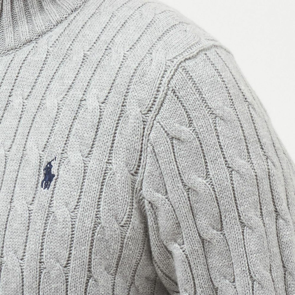 ポロ ラルフローレン POLO RALPH LAUREN メンズ ボーイズライン ニット セーター ハーフジップ プルオーバー ケーブルニット コットンニット 323868894