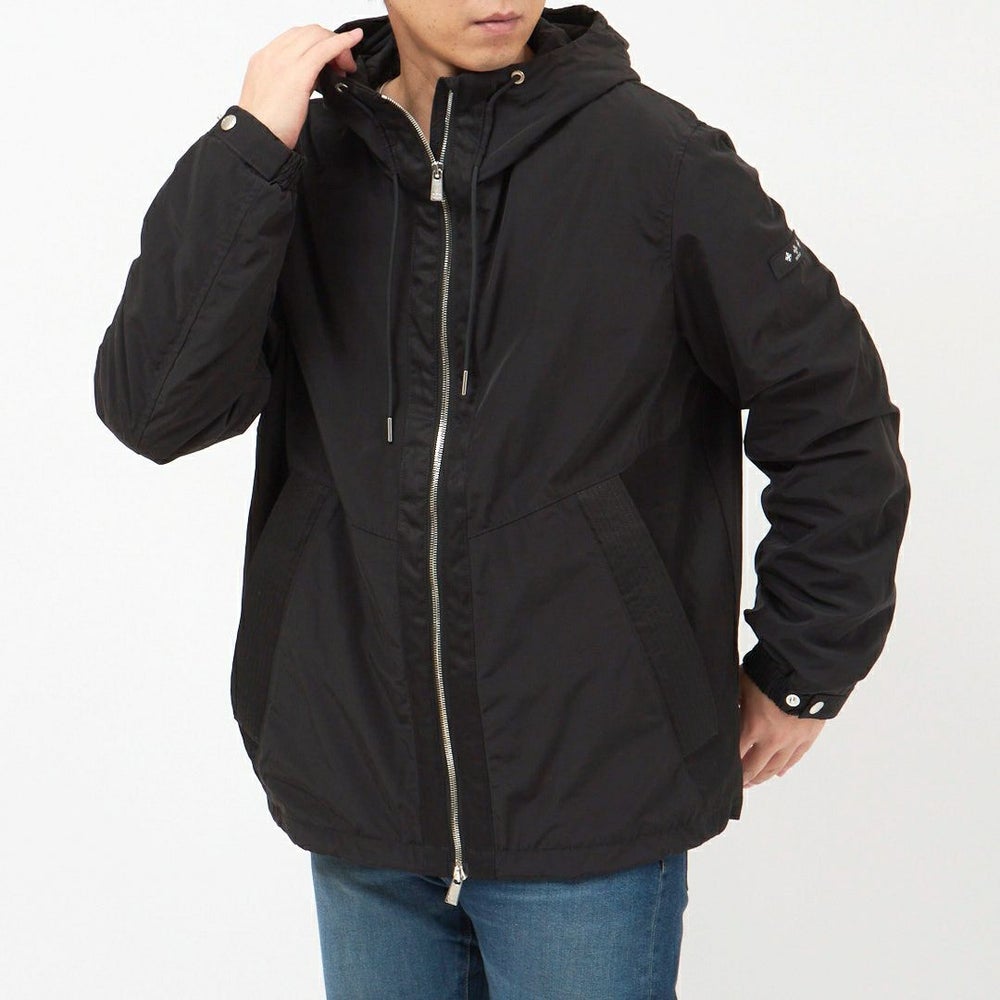 タトラス TATRAS メンズ ブルゾン フード付きジップアップパーカー PESCO ペスコ MJXA0088033588 BLACK