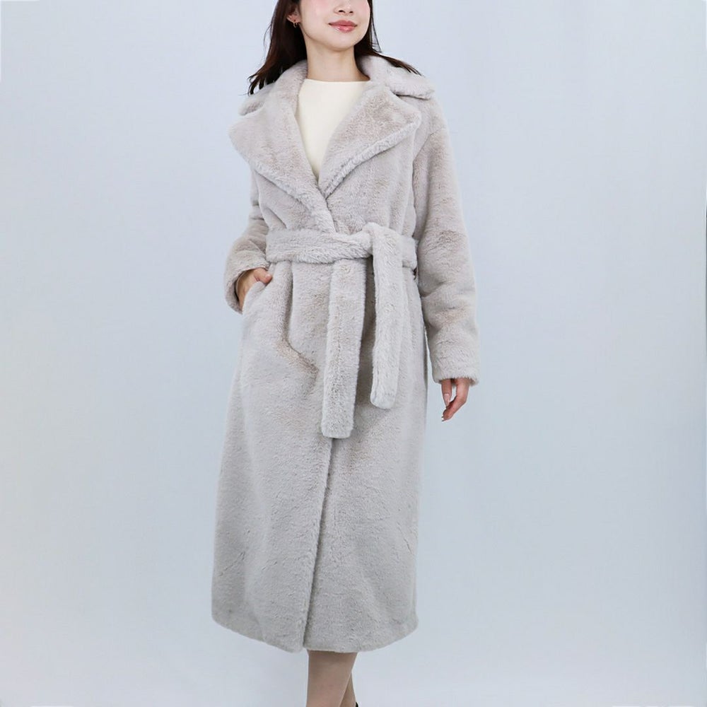 ヘルノ HERNO ロングコート エコファーコート CAPROTTO CA000586D 12422 1985 CHANTILLY