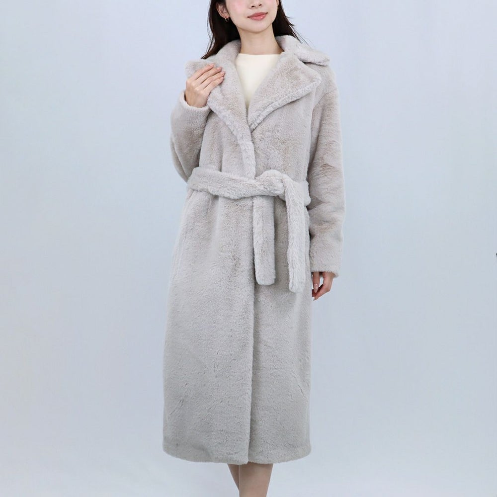 ヘルノ HERNO ロングコート エコファーコート CAPROTTO CA000586D 12422 1985 CHANTILLY