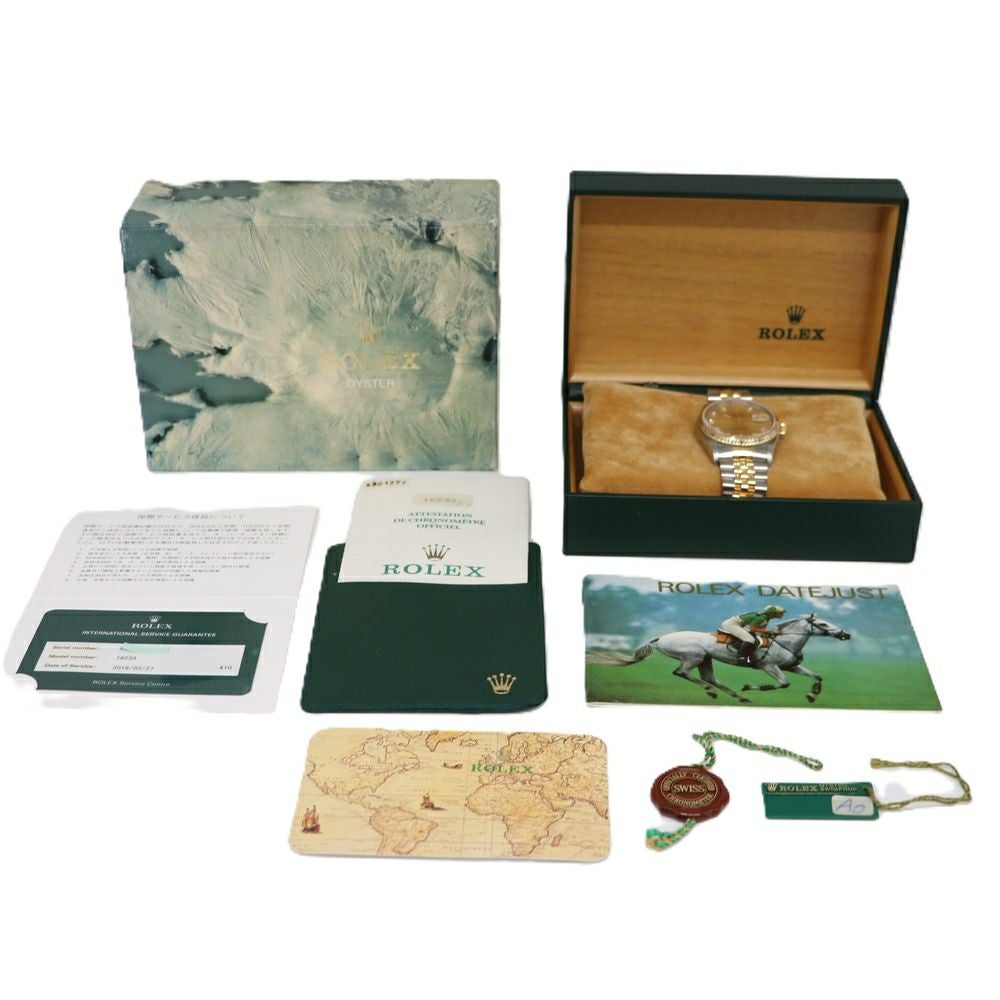 【リユース品】 ロレックス ROLEX 腕時計 メンズウォッチ デイトジャスト 16233G 文字盤：シャンパン 【お取り寄せ】