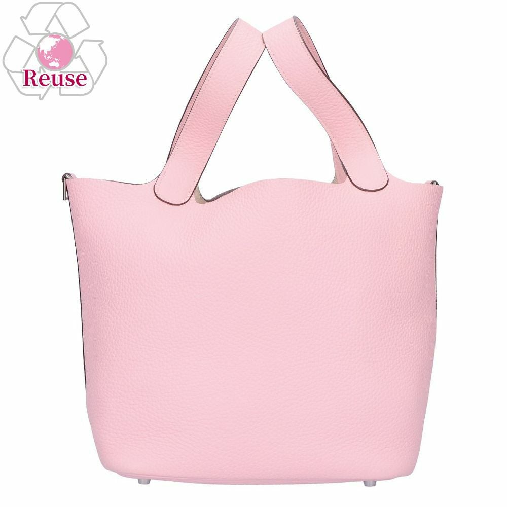 【リユース品】 エルメス HERMES バッグ ハンドバッグ ピコタンロックMM モーヴシルベストル/シルバー金具 【お取り寄せ】