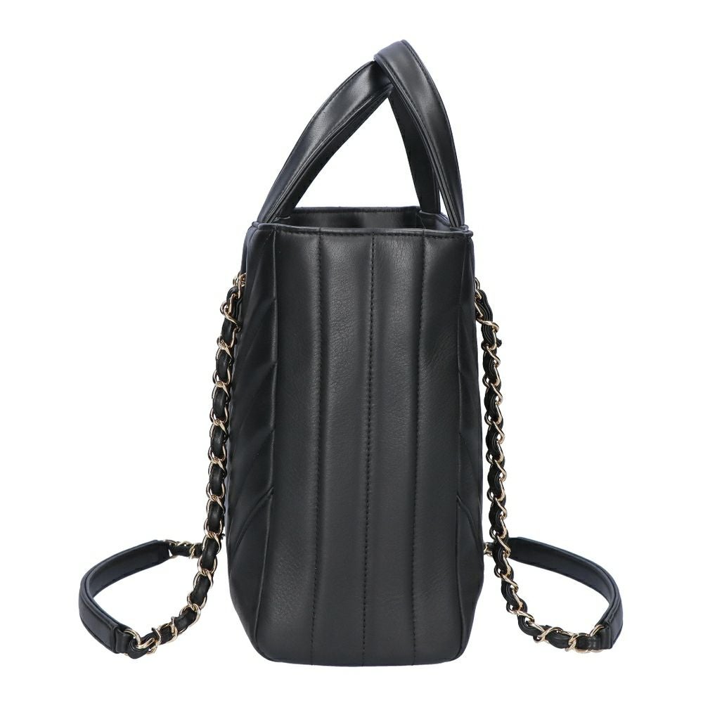 【リユース品】 シャネル CHANEL バッグ トートバッグ Vステッチチェーントートバッグ A91642 ブラック/ゴールド金具 【お取り寄せ】