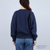 メゾンキツネ MAISON KITSUNE レディース スウェットトレーナー スウェットシャツ ベイビー フォックス コンフォート スウェットシャツ PW00307KM0341 0413 CLASSIC NAVY