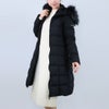 タトラス TATRAS レディース ロングダウン ダウンジャケット ファー ブロックステッチ ジップアップ フーディ― GANO ガノ LJXA0016013588 BLACK