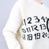 エムエムシックス メゾンマルジェラ MM6 MAISON MARGIELA キッズセーター レディースセーター ロゴニット MM6K49U-M60882