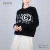 エムエムシックス メゾンマルジェラ MM6 MAISON MARGIELA キッズセーター レディースセーター ロゴニット MM6K49U-M60882
