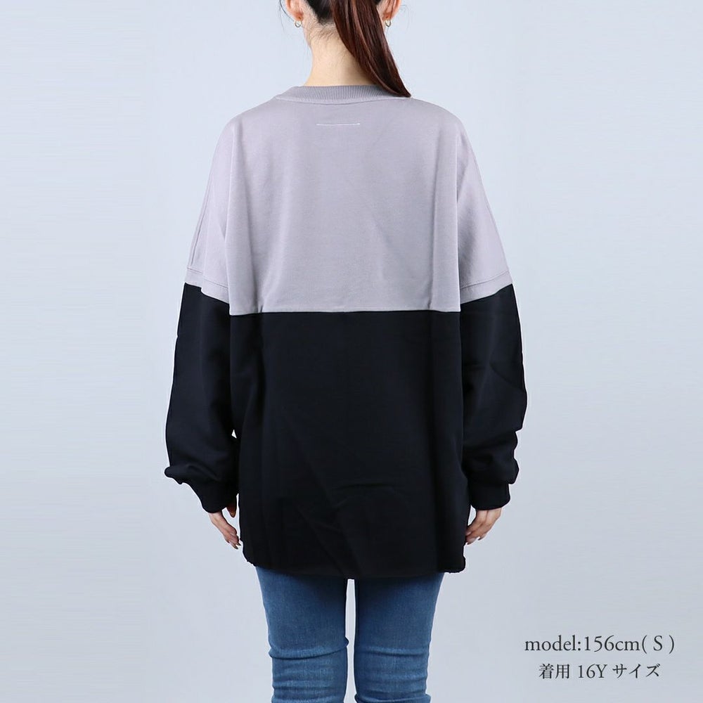 エムエムシックス メゾンマルジェラ MM6 MAISON MARGIELA キッズトレーナー レディーストレーナー スウェット MM6S115U-M60870