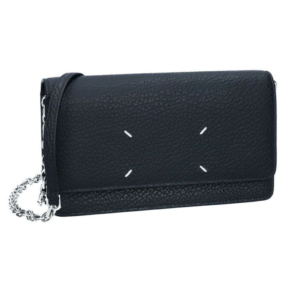 メゾンマルジェラ MAISON MARGIELA チェーンウォレット ショルダーバッグ 4ステッチ SA3UI0008 P4455 ブラック(T8013 BLACK)