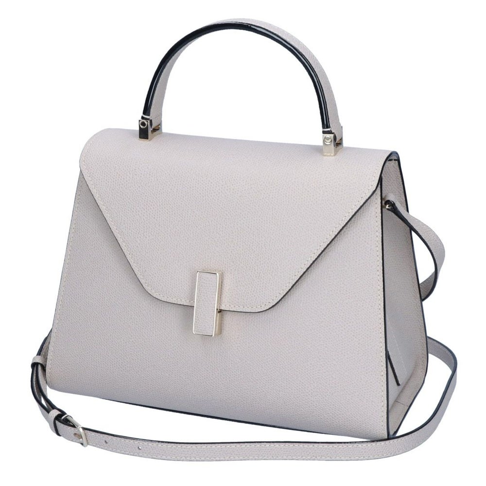 ヴァレクストラ VALEXTRA 2WAYバッグ 【ISIDE：イジィデ】 WBES0056 028 LOC 99 PD (V5E56 028 00PD OC) グレー系(NUDE) ミディアム 【お取り寄せ】