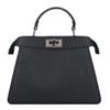 フェンディ FENDI 2WAYバッグ ピーカブー 8BN327 ADYL F1EEJ PLACCA ARGENTO NR+CAME 【お取り寄せ】