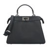 フェンディ FENDI 2WAYバッグ ピーカブー 8BN327 ADYL F1EEJ PLACCA ARGENTO NR+CAME 【お取り寄せ】