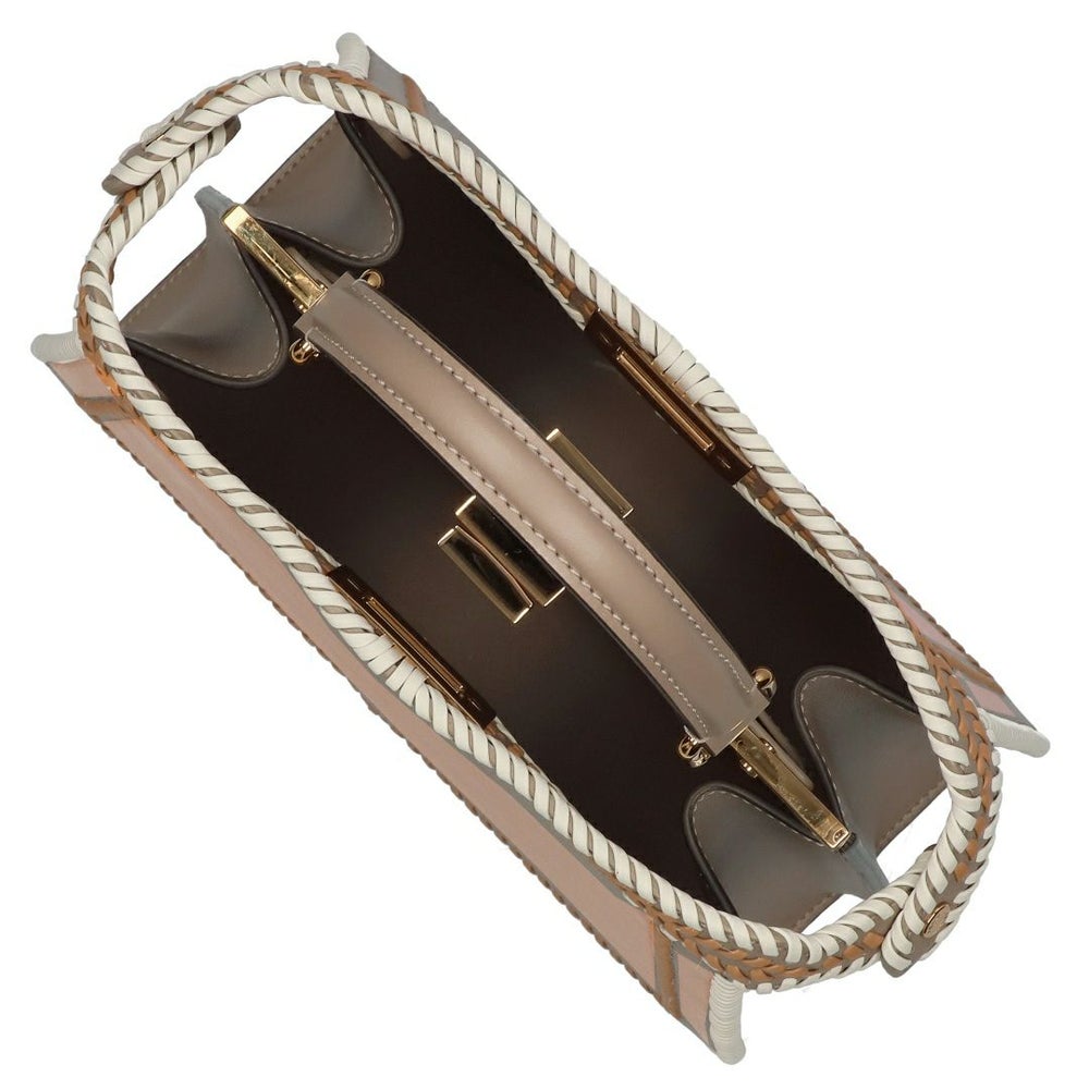 フェンディ FENDI 2WAYバッグ ピーカブー 8BN327 AP4U F1MJI NAPPA SHINY TORT+MIE S 【お取り寄せ】