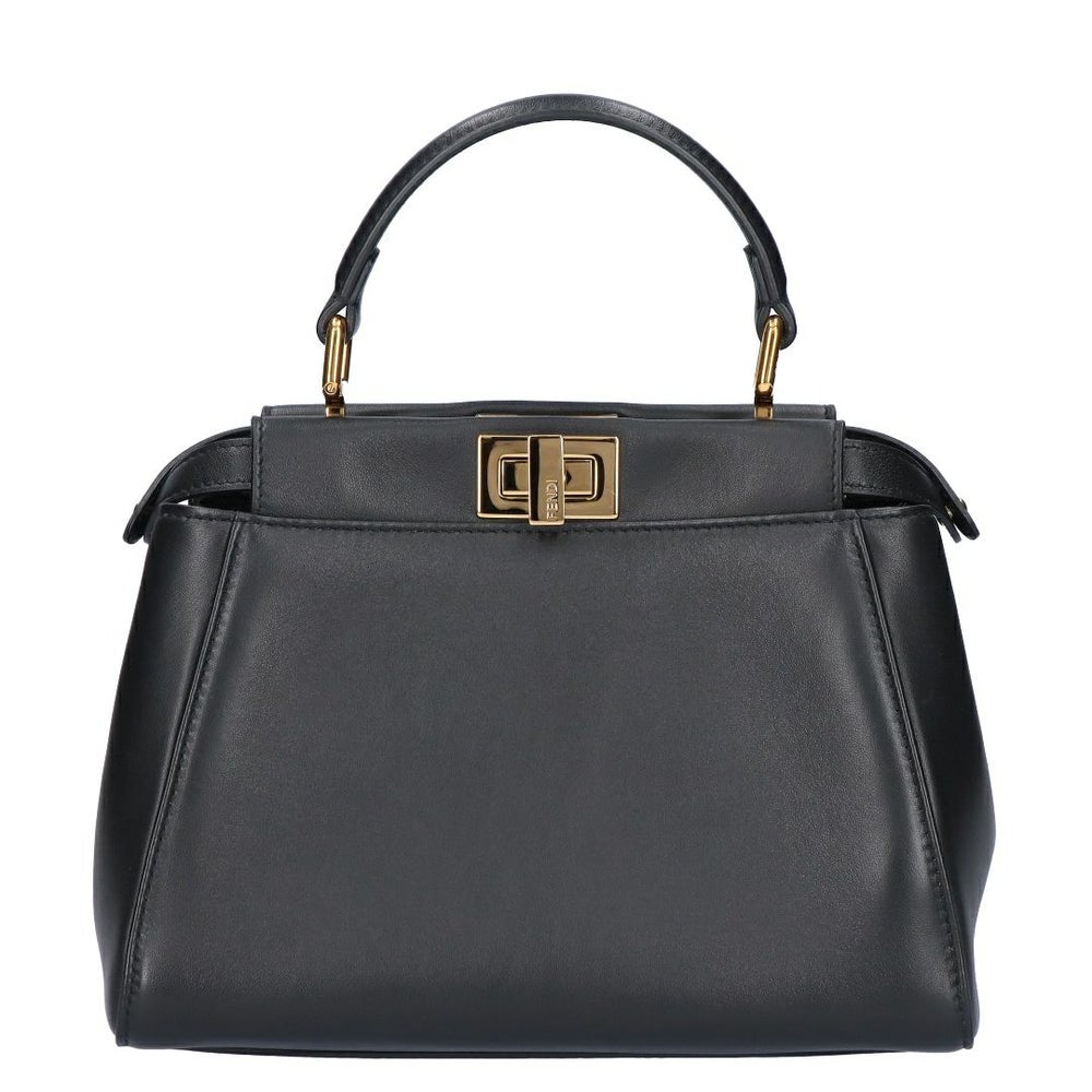 フェンディ FENDI 2WAYバッグ ピーカブー ミニ 8BN244 AD6G F0KUR NERO+ORO SO 【お取り寄せ】