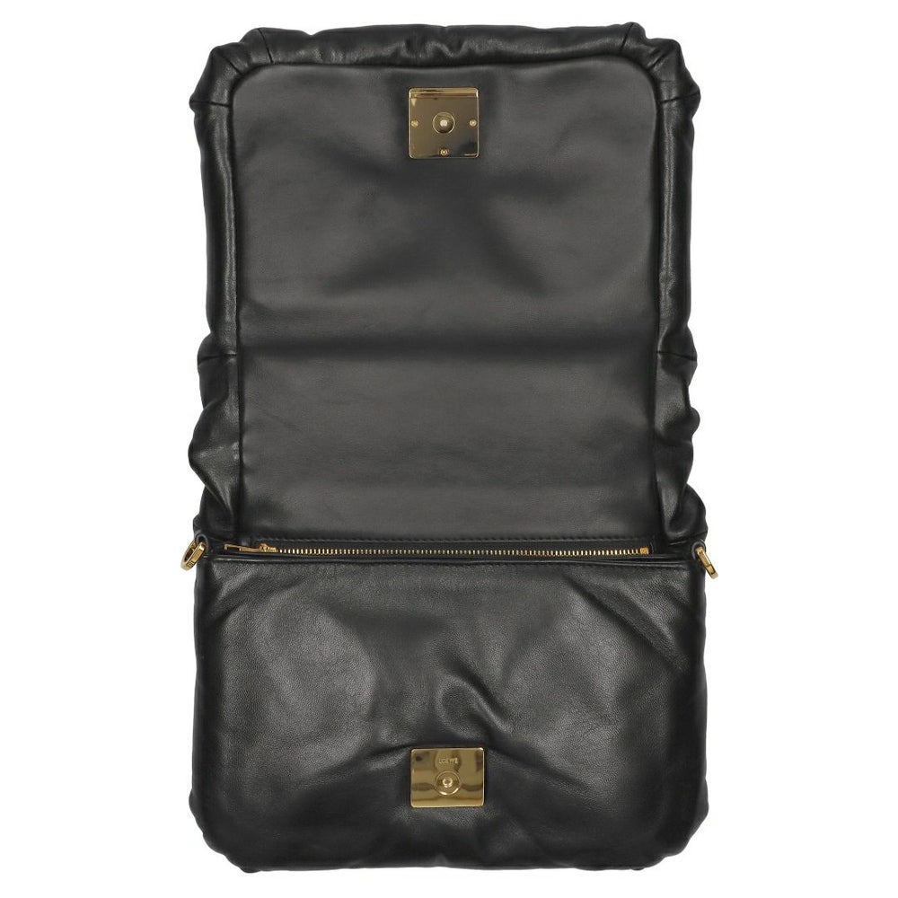 ロエベ LOEWE ショルダーバッグ パファーゴヤ AP40P41X01 1100 BLACK 【お取り寄せ】