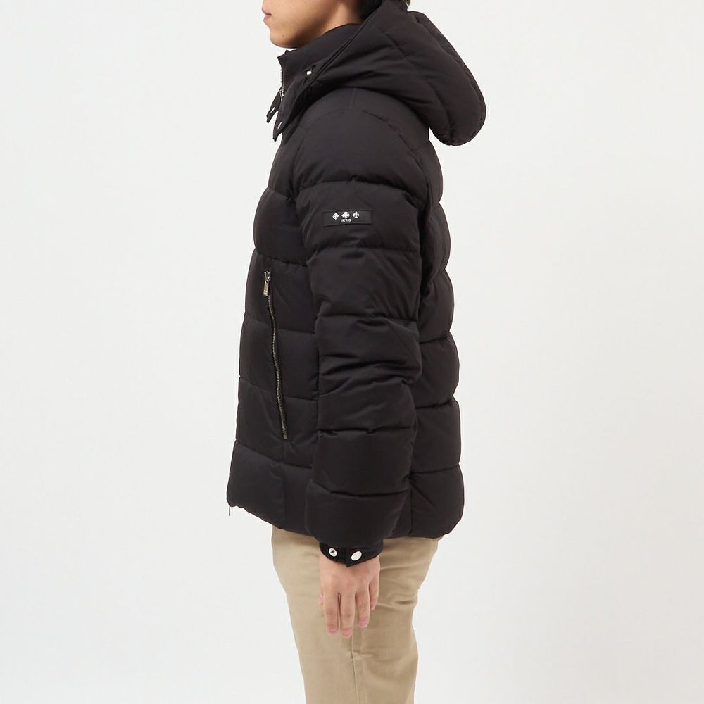 タトラス TATRAS メンズ ダウンジャケット フルジップ フーディ ENRI エンリ MJXA0019013588 01BLACK