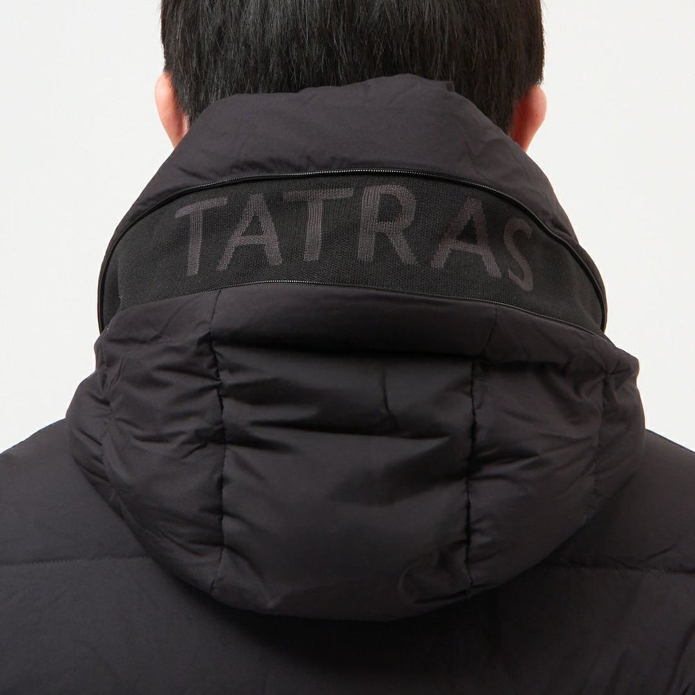タトラス TATRAS メンズ ダウンジャケット フルジップ フーディ CIZIO シツィオ MJXA0017013588 01BLACK