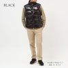 ピレネックス PYRENEX メンズダウンベスト メンズアウター ダウンブルゾン ジレ フルジップ JOHN VEST DOWN HUY021 P0009 BLACK