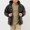 ピレネックス PYRENEX メンズダウンジャケットステン メンズアウター ダウンブルゾン フーディ フルジップ STEN DOWNJACKET HUY022 P0009 BLACK