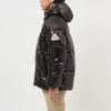 ピレネックス PYRENEX メンズダウンジャケットステン メンズアウター ダウンブルゾン フーディ フルジップ STEN DOWNJACKET HUY022 P0009 BLACK