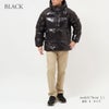 ピレネックス PYRENEX メンズダウンジャケットステン メンズアウター ダウンブルゾン フーディ フルジップ STEN DOWNJACKET HUY022 P0009 BLACK