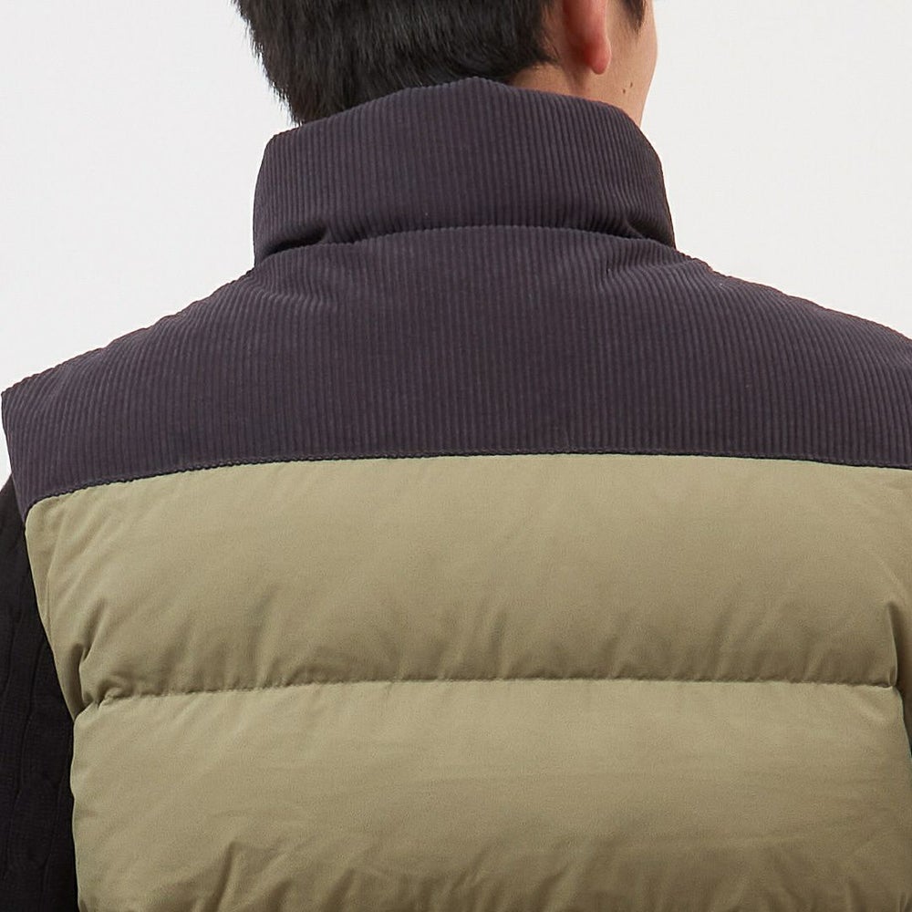 ピレネックス PYRENEX メンズ ダウンベスト RETRO JOHN HUY012P MERMAID