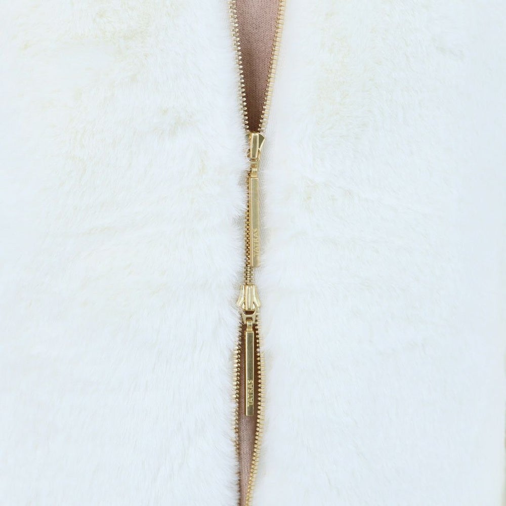 タトラス TATRAS レディースジャケット もこもこ エコファー ボアブルゾン ボアジャケット フルジップ スタンドカラー BARBRA バルブラ LJXA0038033588