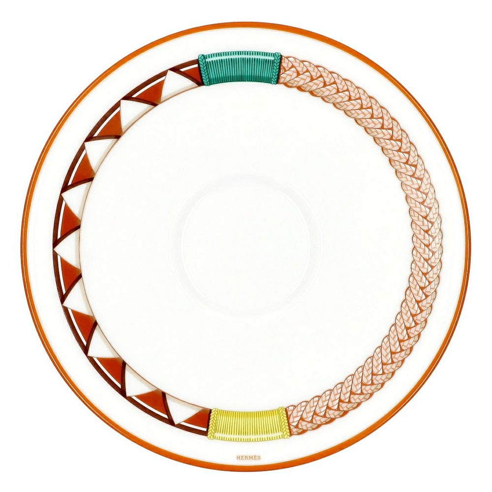 エルメス HERMES ティーカップ&ソーサ― トレサージュ・エケストル 57016 食器 テーブルウェア ポーセリン 磁器