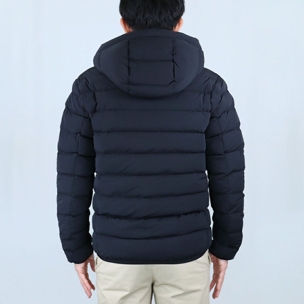 マッカージュ MACKAGE メンズアウター メンズジャケット メンズダウン ダウンジャケット ジップアップ フーディ JACK-Z C0001 BLACK