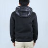 マッカージュ MACKAGE メンズアウター メンズジャケット メンズダウン ライトダウンジャケット ジップアップ フーディ コンビネーションジャケット ジャージダウン FRANK-R C0001 BLACK