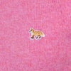 メゾンキツネ MAISON KITSUNE レディース ニット クルーネックセーター ベイビー フォックス ラムズウール レギュラー ジャンパー PW00817KT1006 0327 PALE ROSE