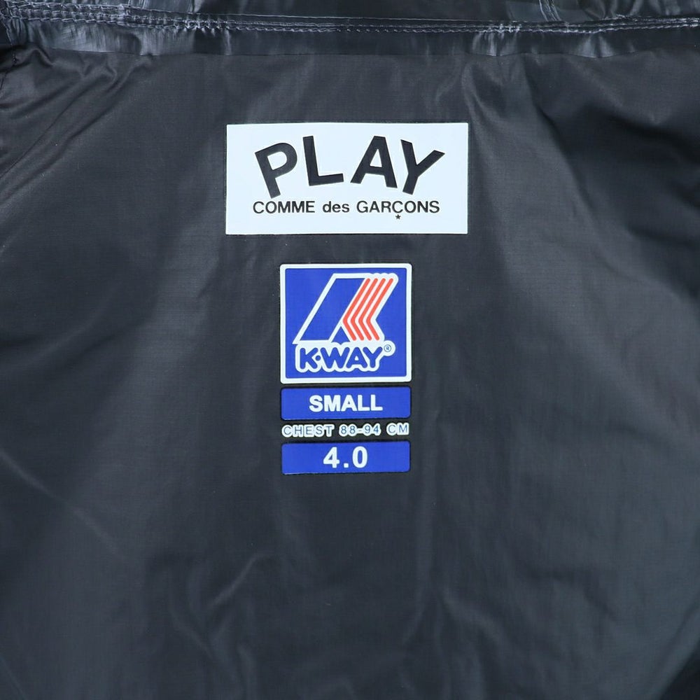 コムデギャルソン COMME DES GARCONS ユニセックス ジャケット ナイロンパーカー PLAY プレイ AZ J505 051 ジップアップ フーディ