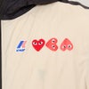 コムデギャルソン COMME DES GARCONS ユニセックス ジャケット ナイロンパーカー PLAY プレイ AZ J505 051 ジップアップ フーディ