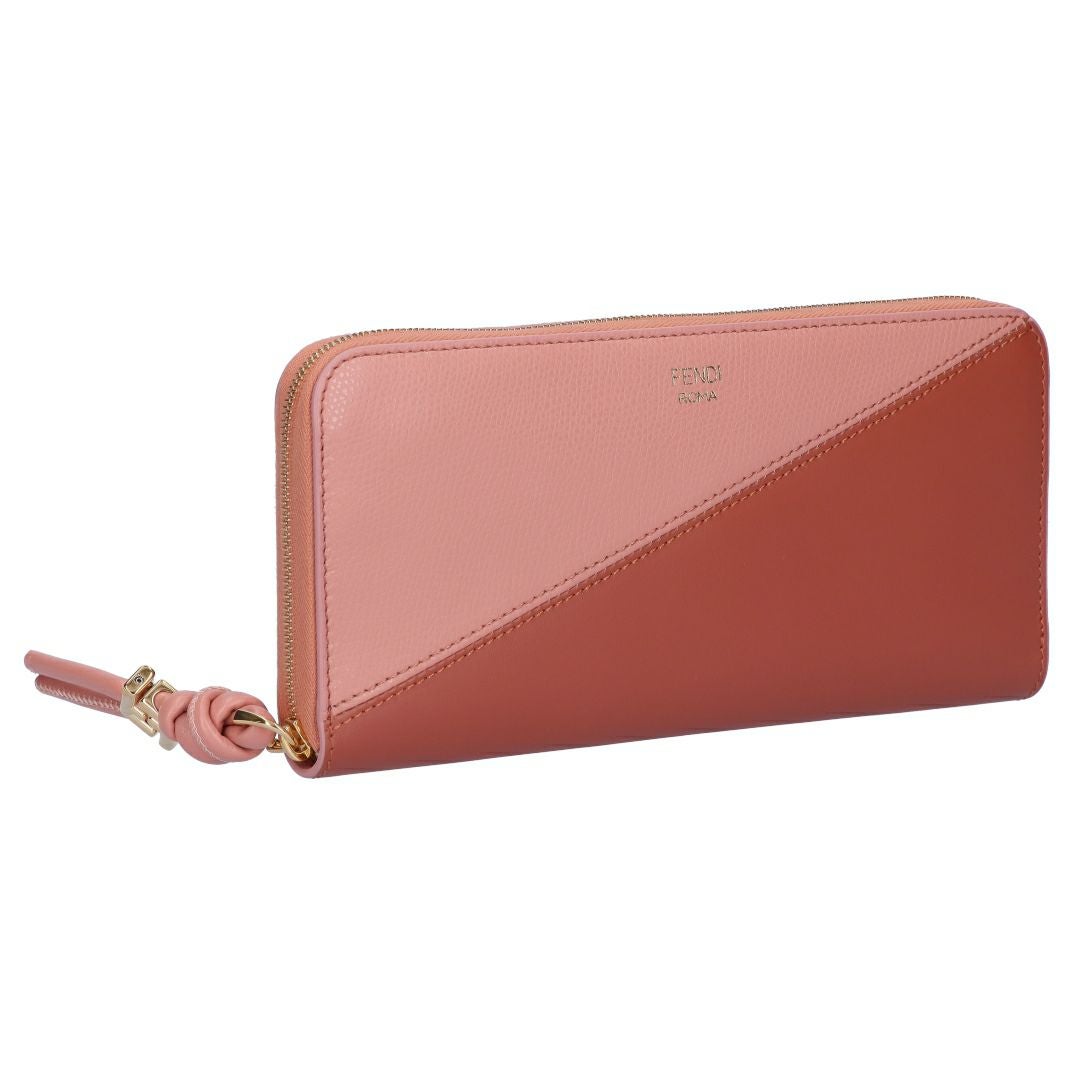 フェンディ FENDI 長財布 FFダイヤモンド 8M0517 AYCA-F1TWI SIENNA+