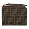 フェンディ FENDI 折財布 二つ折り財布 ZUCCA JAGUARD 8M0519 A98P F0A6E BACCO+DARK BROWN+SOFT GOLD