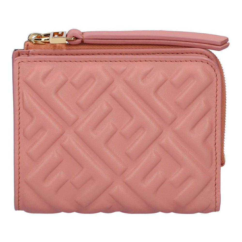 フェンディ FENDI 折財布 二つ折り財布 FF EMBOSSED 8M0519 AAJD F13VM MACARON+SOFT GOLD