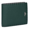 フェンディ FENDI メンズ 折財布 ニつ折り財布 小銭入れ付き SELLERIA セレリア 7M0194 AP3C F1TUN VERDE NORI+ARGILLA+P