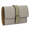 ロエベ LOEWE 折財布 三つ折り財布 スモール ヴァーティカル ウォレット C660S86X04 5666 SHELL GREY/EUCALYPTUS