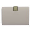 ロエベ LOEWE 折財布 三つ折り財布 スモール ヴァーティカル ウォレット C660S86X04 5666 SHELL GREY/EUCALYPTUS