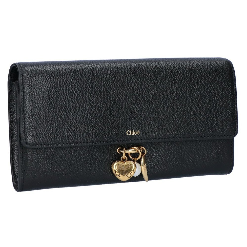 クロエ CHLOE 長財布 CHLOE CHARMS クロエチャームズ CH25AP987Q12 001 BLACK 【お取り寄せ】