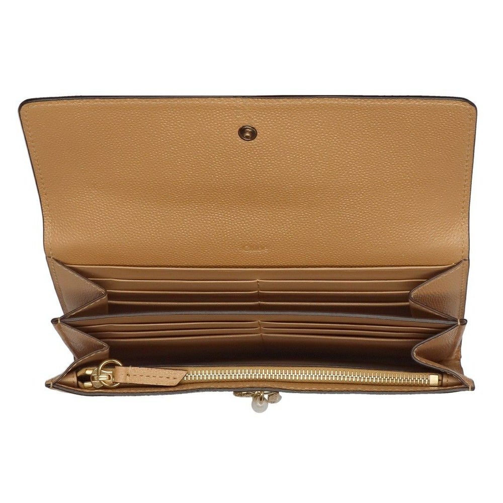 クロエ CHLOE 長財布 CHLOE CHARMS クロエチャームズ CH25AP987Q12 268 BISCOTTI BEIGE 【お取り寄せ】