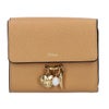 クロエ CHLOE 折財布 三つ折り財布 CHLOE CHARMS クロエチャームズ CH25AP976Q12 268 BISCOTTI BEIGE 【お取り寄せ】