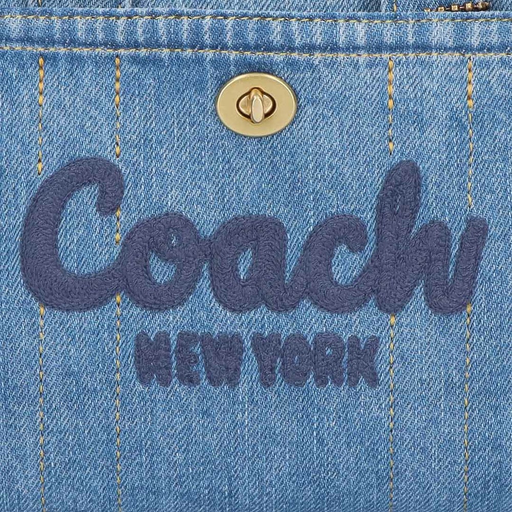 コーチ COACH 2WAYバッグ デニム カーゴ トート バッグ 20 CZ100B 4/INDIGO