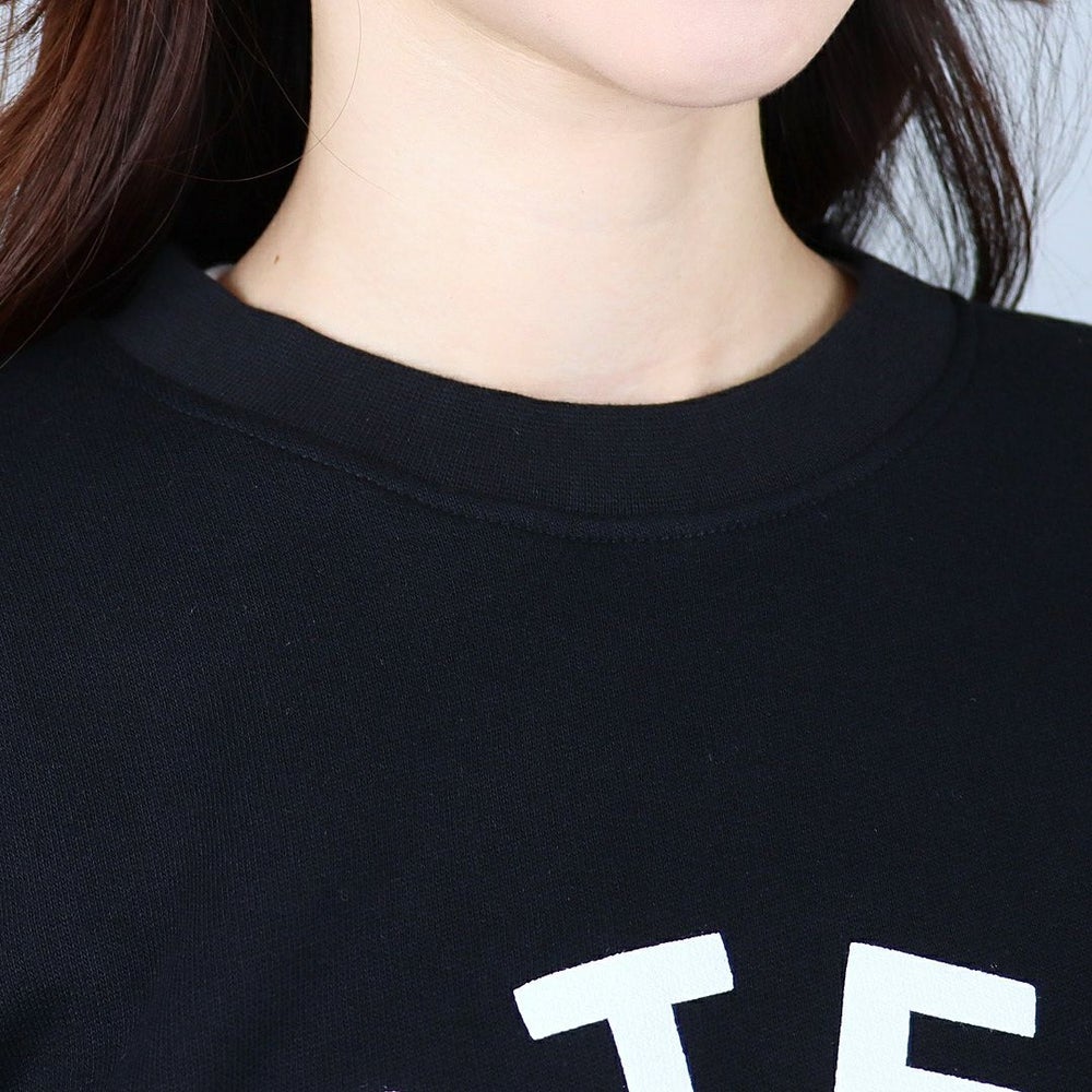 ステラマッカートニー STELLA McCARTNEY キッズ レディース スウェット トレーナー 裏起毛 ロゴ TV4P50 Z0453 930 BLACK