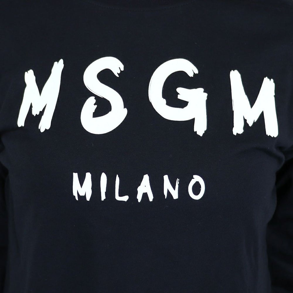 エムエスジーエム MSGM キッズ レディース 長袖 Tシャツ ロンT ロゴTシャツ F5MSJUTH008 JERSEY LONG SLEEVE T-SHIRT UNISEX